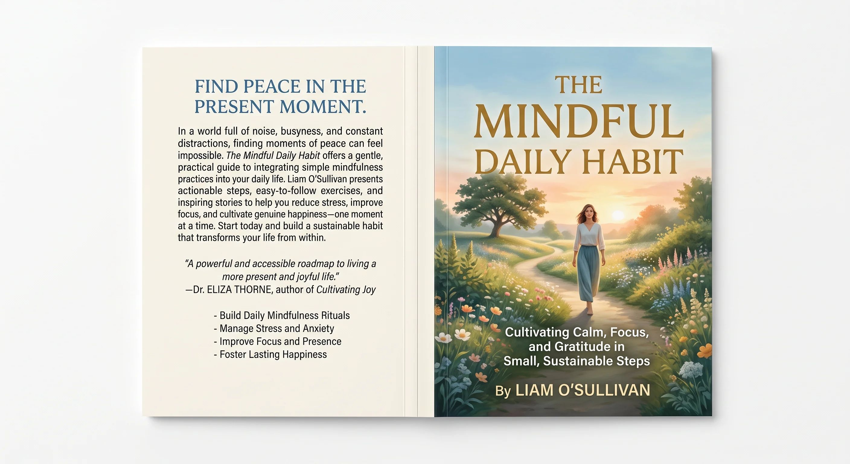 Self-help book cover portfolio
